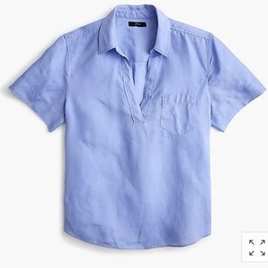 J Crew Linen Top